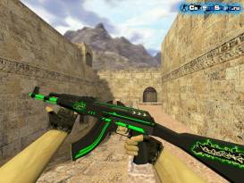 Модель «ak-47-greenline» для CS 1.6