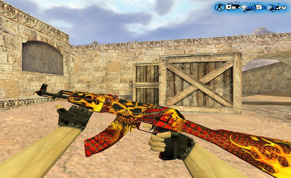 Модель «ak-47-purgatory» для CS 1.6