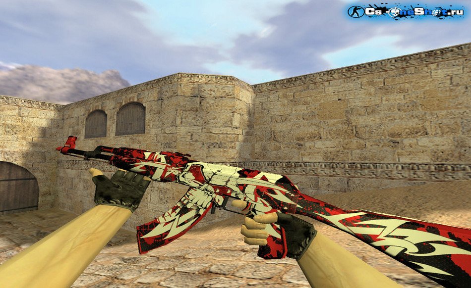 Модель «ak-47-reaper» для CS 1.6