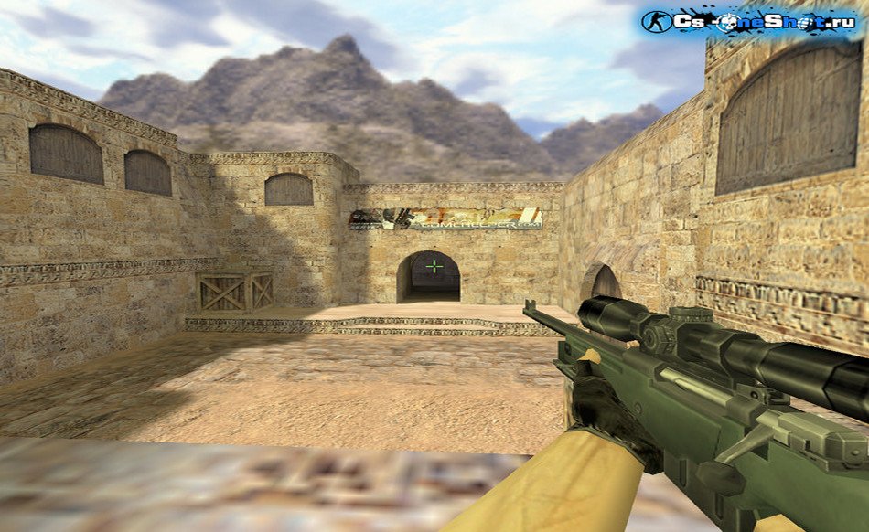Модель «awp с прицелом» для CS 1.6