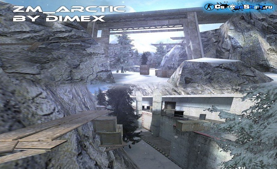 Карта «zm_arctic» для CS 1.6