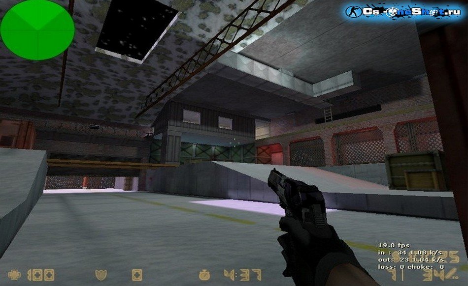 Карта «zm_assault_snow» для CS 1.6