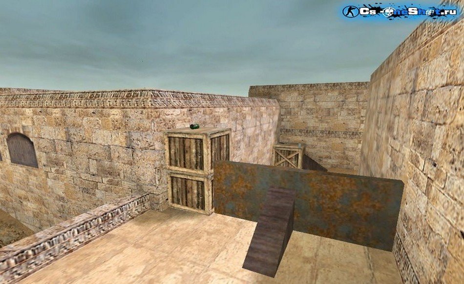 Карта «zm_dust2» для CS 1.6