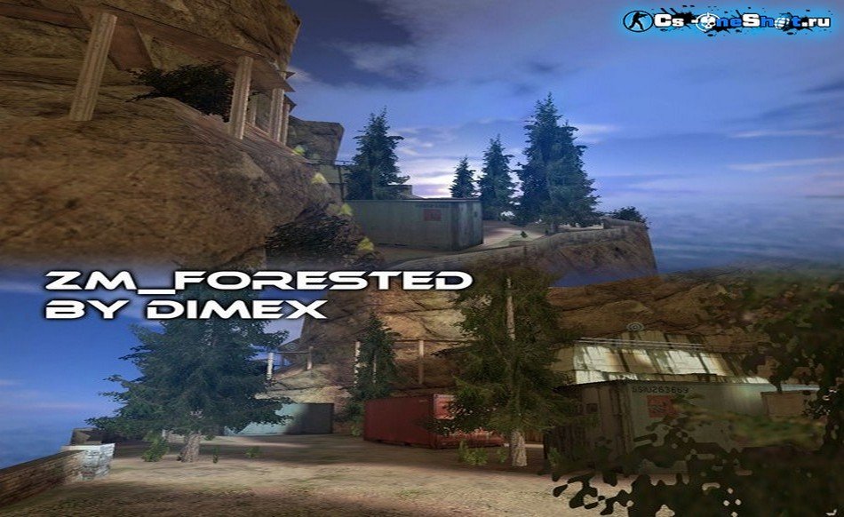 Карта «zm_forested» для CS 1.6