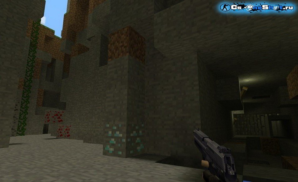 Карта «zm_minecraft» для CS 1.6