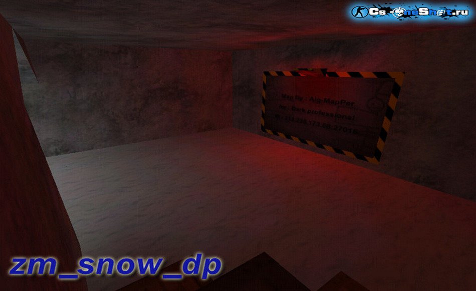 Карта «zm_snow_dp» для CS 1.6