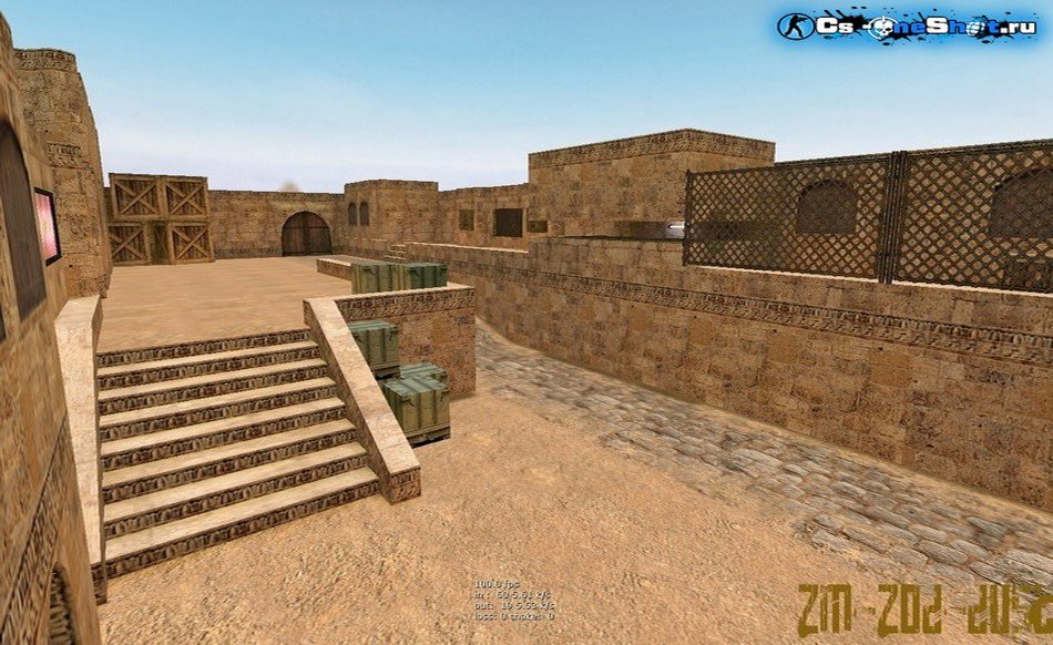 Карта «zm_zod_dust» для CS 1.6