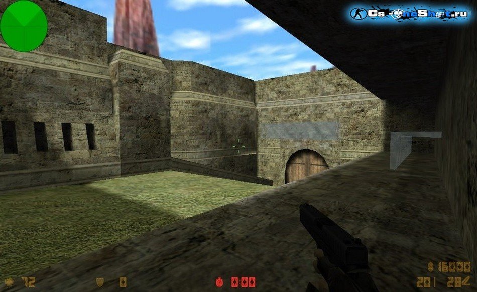 Карта «zm_queens_d2» для CS 1.6